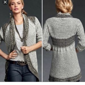 Cabi shadow circle cardigan style 910, size XS